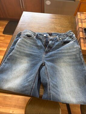 Quince womens Washed Blue Relaxed Jeans